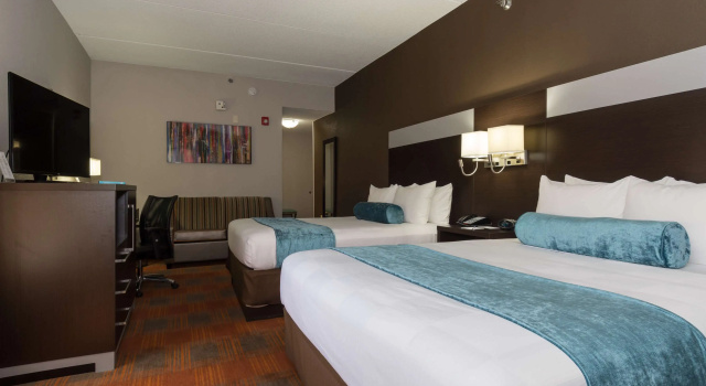 Четырёхместный номер Standard Best Western Plus Pineville-Charlotte South