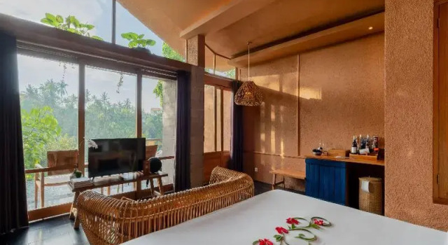 Вилла с балконом и с красивым видом из окна Amora Ubud Boutique Villas