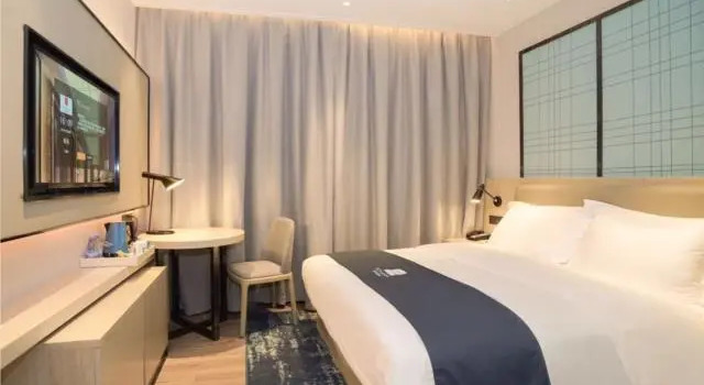 Номер Standard с красивым видом из окна Echarm International Hotel Canton Tower Pazhou Convention and Exhibition Center Lujiang Metro Station Branch