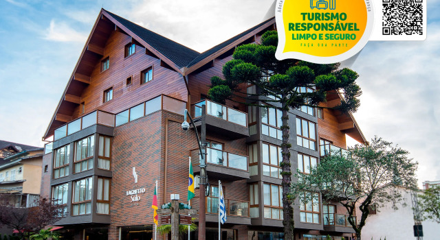 Hotel Laghetto Stilo Centro, Забронировать Отель Gramado City Centre Грамаду