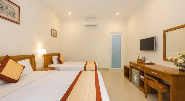 Трёхместный номер Deluxe с балконом Melica Resort Phu Quoc