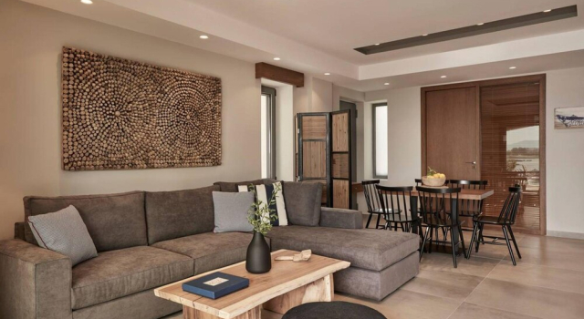 Beachfront Alassa Villas w Private Pools Complex, Забронировать Вилла Отели периферийной единицы Мессения с бассейном, Бассейн