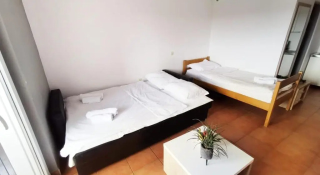 Студия с видом на море Moon Rocks Hostel