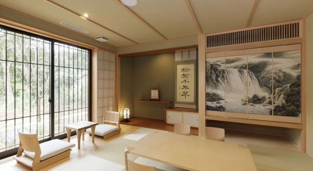 Люкс с балконом Hotel Shiki no Yakata Nasu