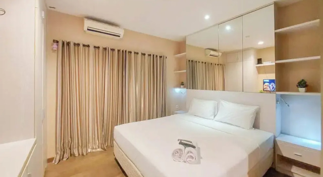 Студия Standard Good and Homey Studio at Student Park Yogyakarta Apartment