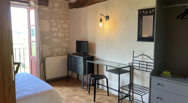 Двухместный номер Standard с красивым видом из окна Logis Auberge de Crissay
