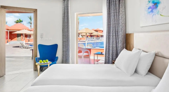 Номер Deluxe с видом на бассейн Pickalbatros Laguna Club Resort Sharm El Sheikh