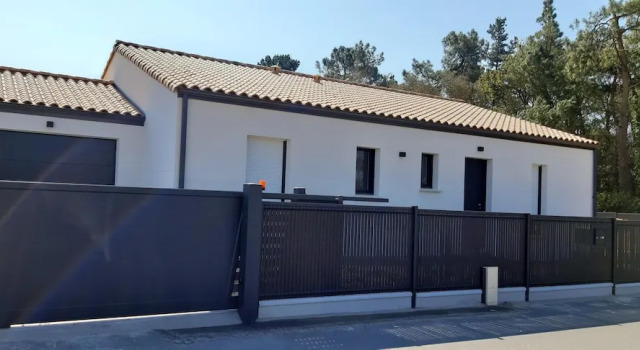 Villa With 3 Bedrooms in Saint-jean-de-monts, With Private Pool, Enclosed Garden and Wifi