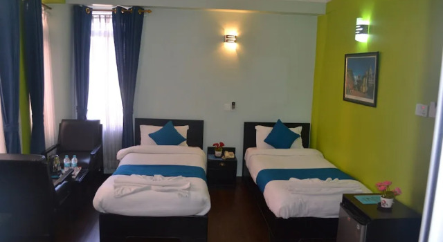 Двухместный номер Deluxe с балконом Hotel Access Nepal