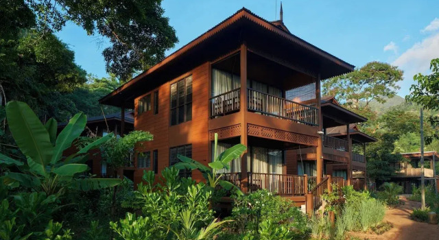 Двухместное бунгало Deluxe с балконом The Boathouse Pulau Tioman