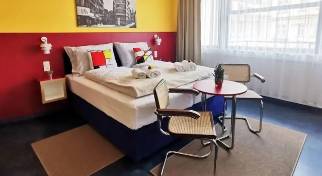 Двухместный номер Comfort с балконом и с видом на город Hotel Avion - National Cultural Monument - ICONIC HOUSES ORG