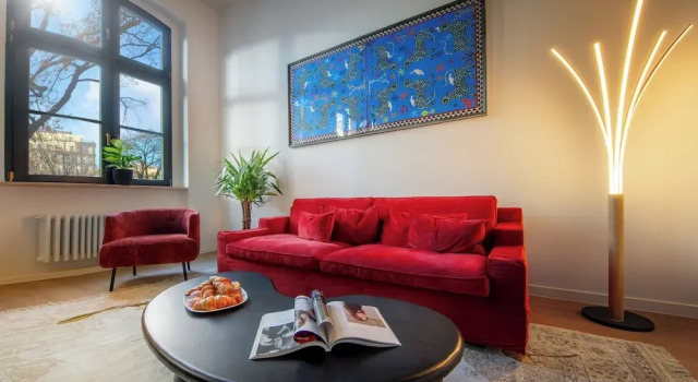 Номер Presidential Boulevard Drobnera - ApartHotel Premium z widokiem na Odre