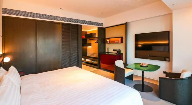 Двухместный номер Deluxe Shangri-La Shougang Park, Beijing