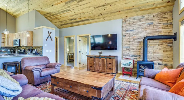 22str-00283 Fairplay Cabin w/ Deck & Mtn Views, Réserver Maison de vacances Fairplay Colorado
