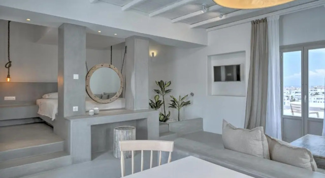Люкс с видом на море Hotel Papadakis