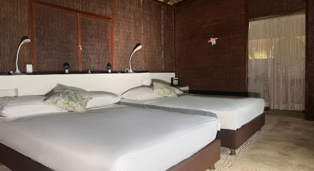 Isla Unica - Islas del Rosario, Book Feriehus Sommerhuse i El Pueblito, Hytte