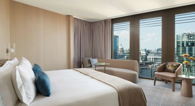 Двухместный номер Deluxe с видом на город Pan Pacific London