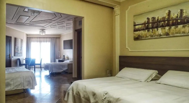 Семейный номер Standard с частичным видом на море Taormina Panoramic Hotel