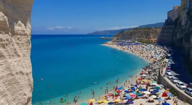 Apartment 1 Schlafzimmer mit Balkon und mit Blick auf die Bucht Appartamento Gaia a Tropea