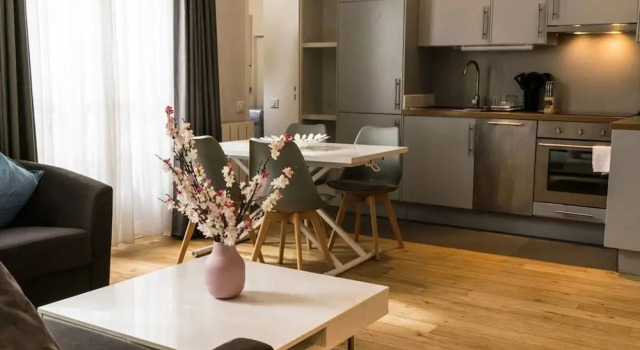 Opera Grey I Trendy 2 Bed Apt in Paris, Забронировать Апартаменты/квартира Апартаменты Парижа, рядом с Гран Бульвар, Апартаменты/квартира