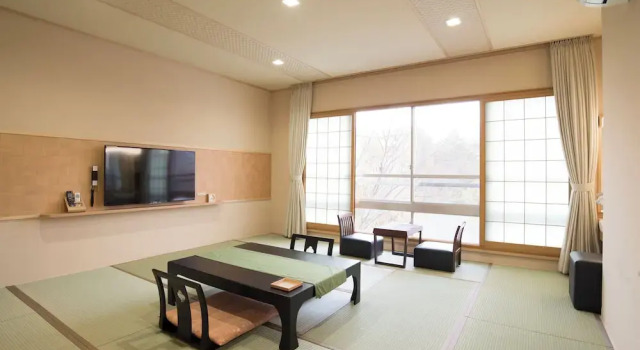 Номер Standard с видом на город Arima Onsen Motoyu Ryuusenkaku