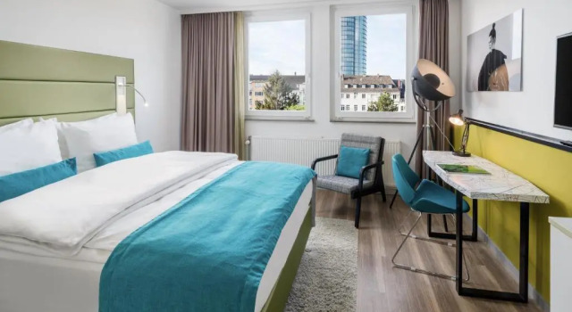 Двухместный номер Standard Hotel Indigo - Dusseldorf - Victoriaplatz by IHG