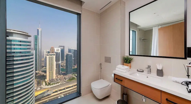Апартаменты Stylish 2BR with Marina Views