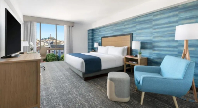 Двухместный номер с видом на город Hotel Caza