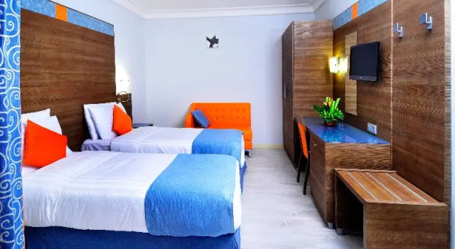 Camera doppia Superior con balcone Benin Royal Hotel