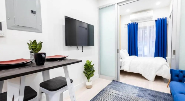 Апартаменты 317-1a New Modern 1BR W D Walk to Central Park