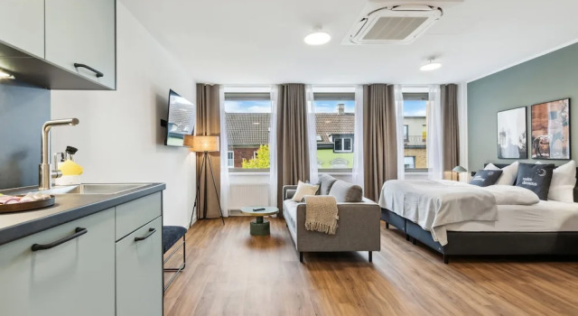 Люкс Comfort Limehome Oberhausen Paul-Reusch-Str