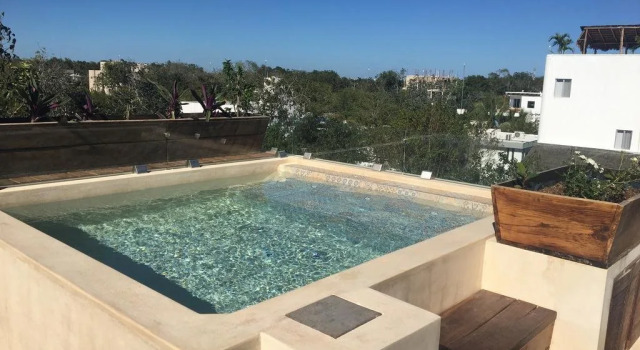 Rosas de Piedra, Rezervasyon Otel Tulum havuzlu oteller, Yüzme Havuzu