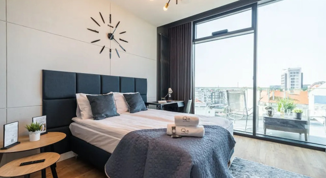 Двухместные апартаменты с видом на город Q18 ApartHotel