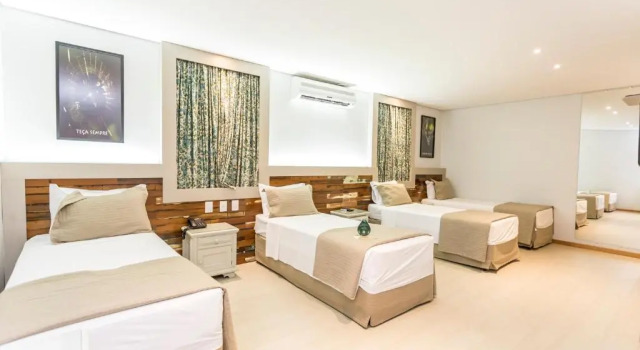 Четырёхместный номер Standard Hotel Pousada do Bosque