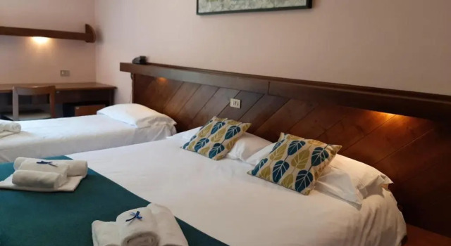 Трёхместный номер Standard с балконом Hotel Comelico