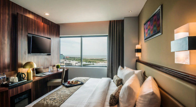 Двухместный номер Deluxe с видом на море Arthama Hotels Makassar