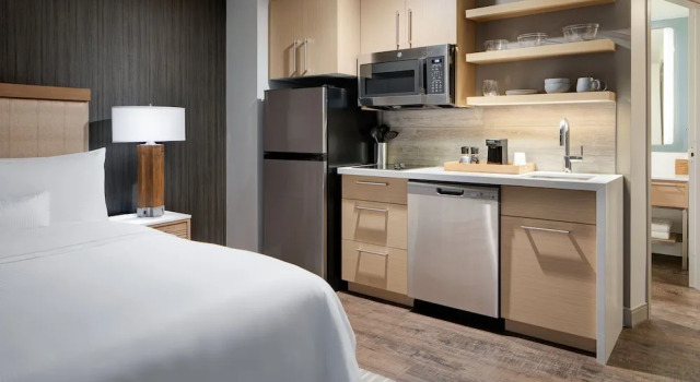 Двухместная студия Full Kitchen Element by Marriott Salt Lake City Downtown