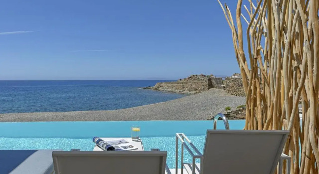 Номер Deluxe Infinity View Hotel Tinos