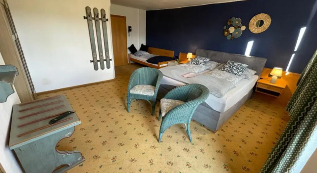 Трёхместный номер Standard с видом на горы Hotel-Gasthof Lammersdorf