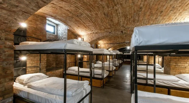 Suterén Postel ve společném pokoji Czech Inn Hostel