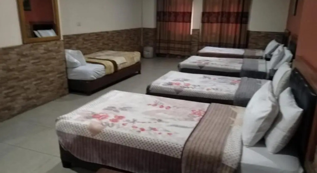 Bett im Wohnheim Amman Palace Hotel