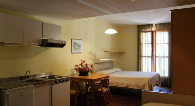 Трёхместный номер Standard с видом на озеро Hotel Ristorante Vapore