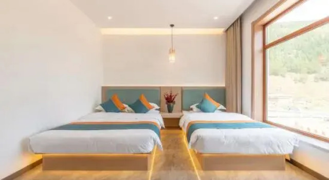 Семейный люкс Wutai Mountain Lanxian Book House Homestay