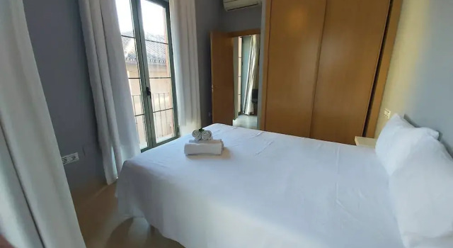 Апартаменты Deluxe c 1 комнатой с балконом и с видом на город Del Parque Flats Central