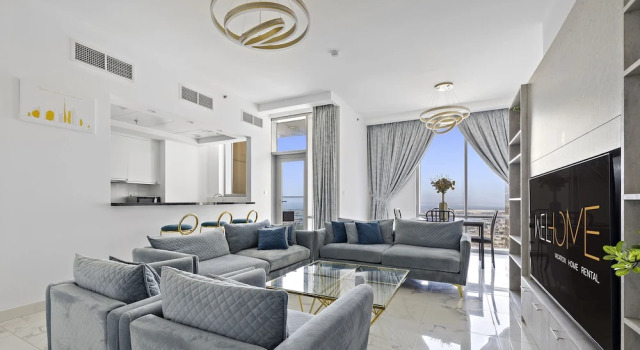WelHome - Luxury Canal-Side Apartment in Al Habtoor City