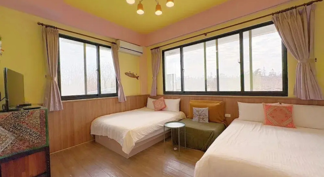 Четырёхместный номер Standard Big Fish Homestay
