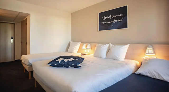 Четырёхместный номер Standard Ace Hôtel Le Mans