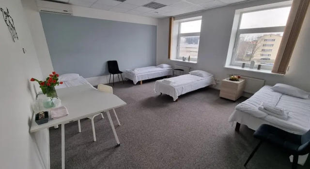 Четырёхместный номер Standard с видом на город Room near City Center Harbour