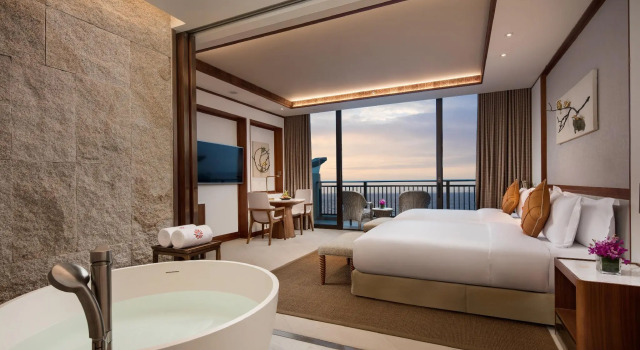 Двухместный номер Standard с видом на море Angsana Zhuhai Phoenix Bay