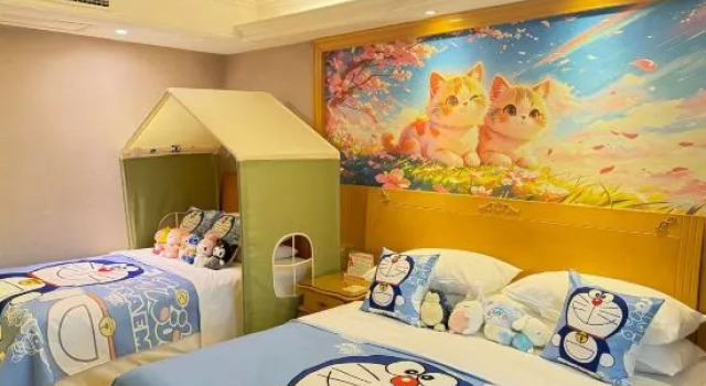 Семейный люкс Comfort c 1 комнатой Vienna International Hotel (Beihai Hepu Hesi Shougang Branch)